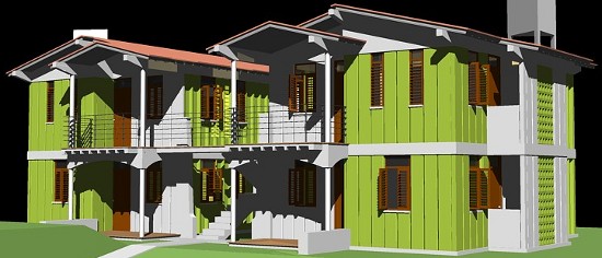 Ferrocement pre-cast concrete panels in Rep. Dominicana