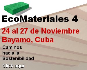 Conferencia Internacional EcoMateriales 4: Caminos hacia la sostenibilidad