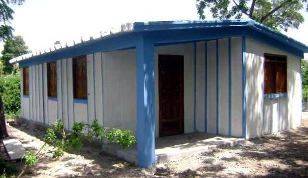 FerroCement pre-cast house in Haiti
